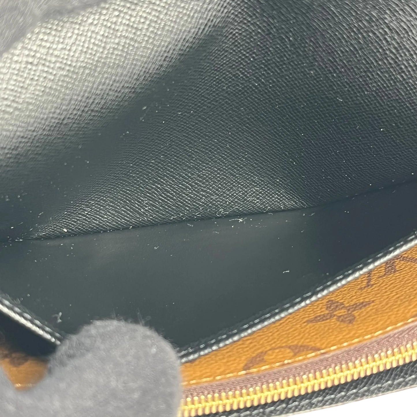 Louis Vuitton Monogram Giant Reverse Saleh Long Wallet - Brown
