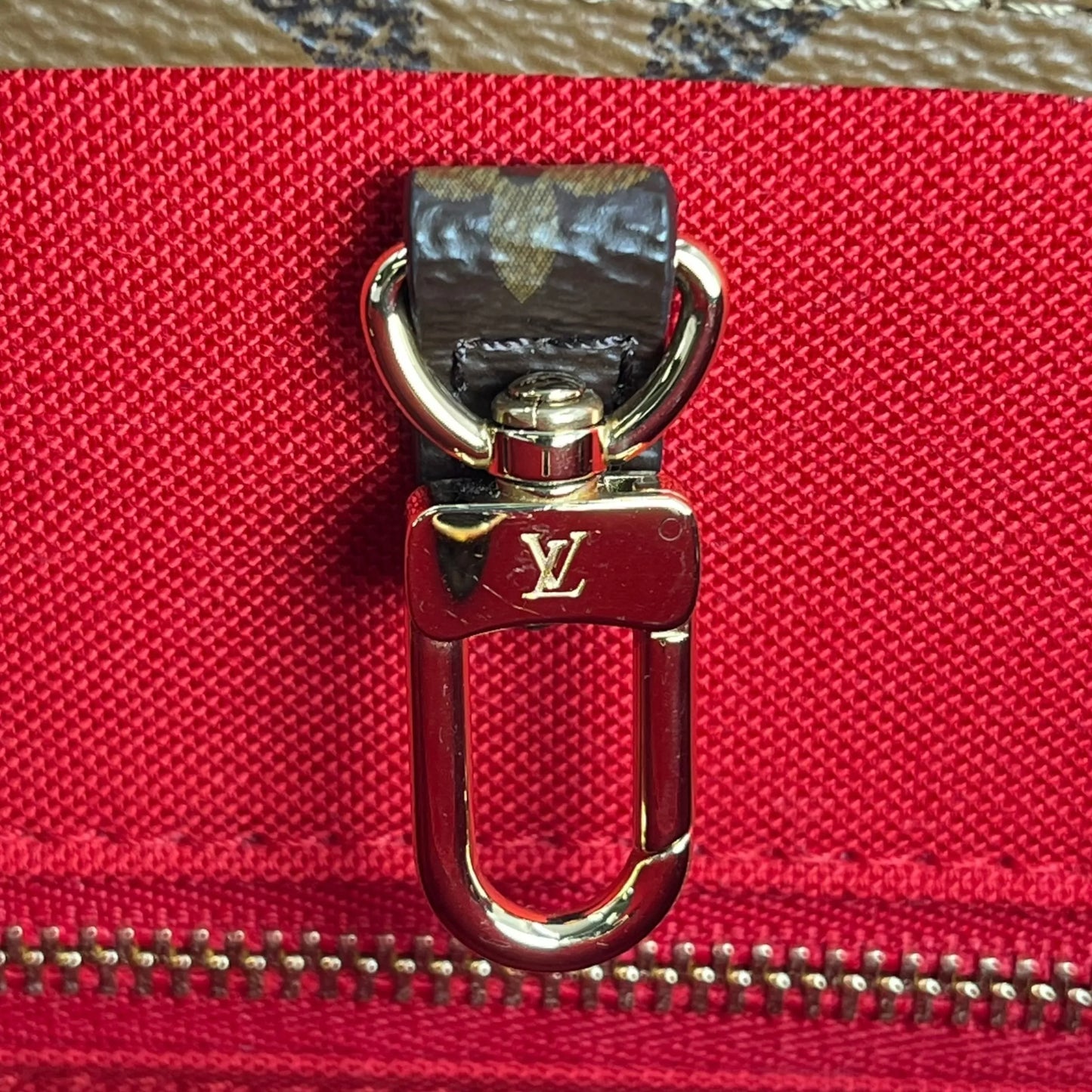 Louis Vuitton Gaint Monogram On The Go PM Hand Bag - Brown - M46373