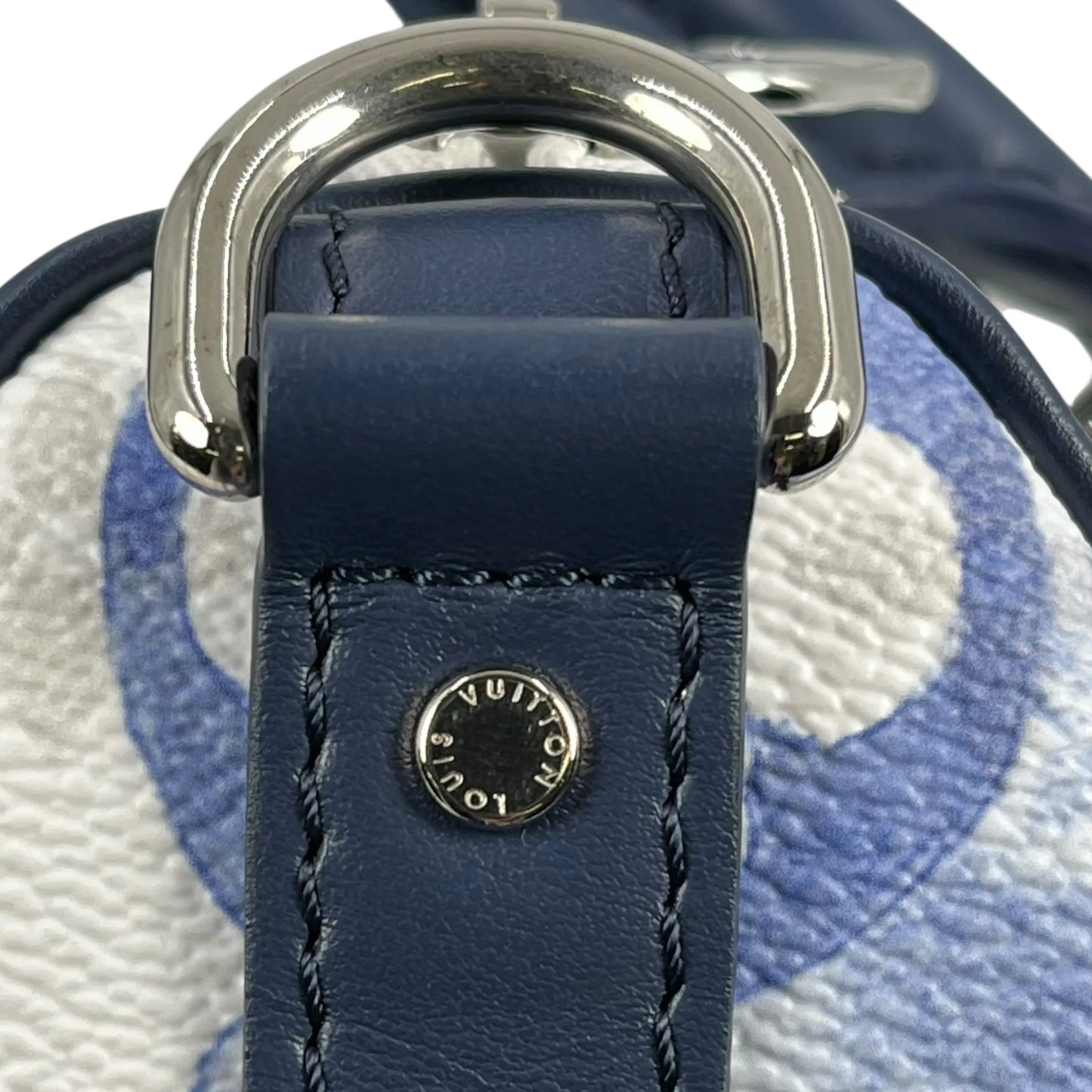 Louis Vuitton Monogram Watercolor Keepall XS Shoulder Bag Mini Bag - White × Blue
