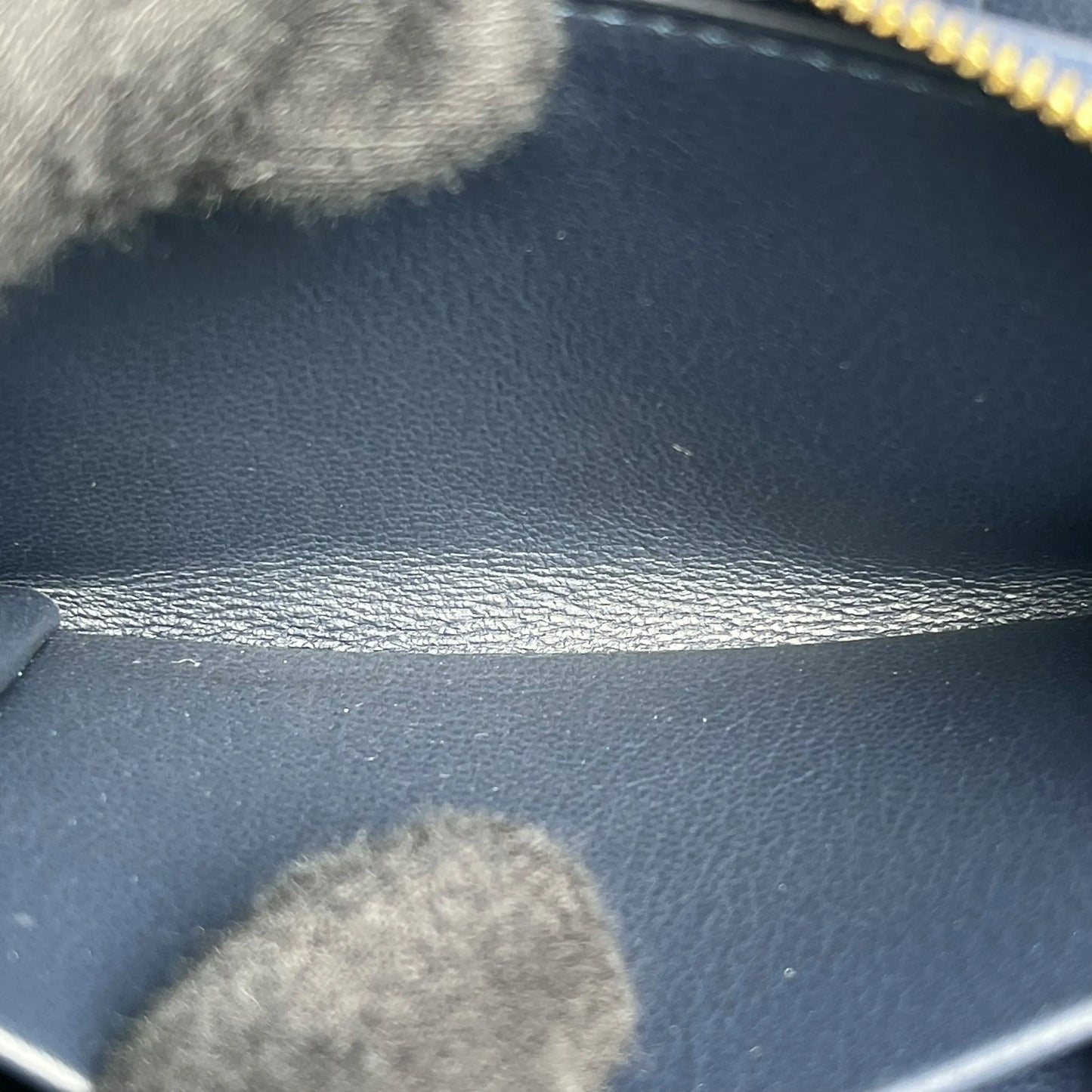 LOUIS VUITTON Portefeuille Lou Monogram Compact Wallet - Navy