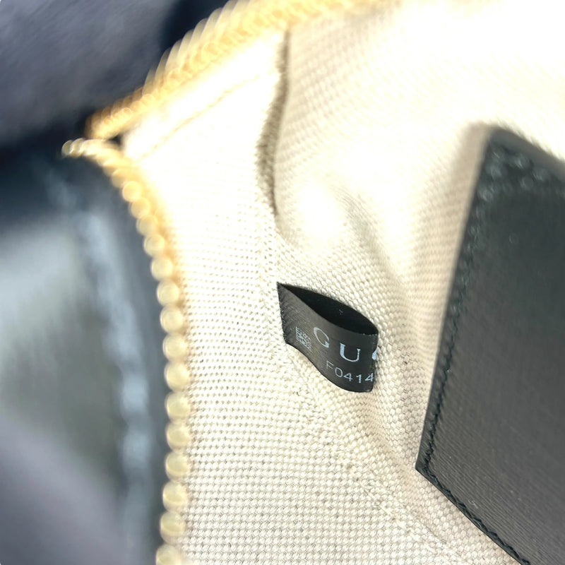 GUCCI Horsebit 1955 Leather Small Shoulder Bag - Black