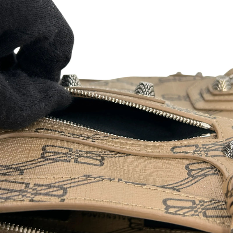 BALENCIAGA Neo Cagole City XS Hand Bag Shoulder Bag - Brown