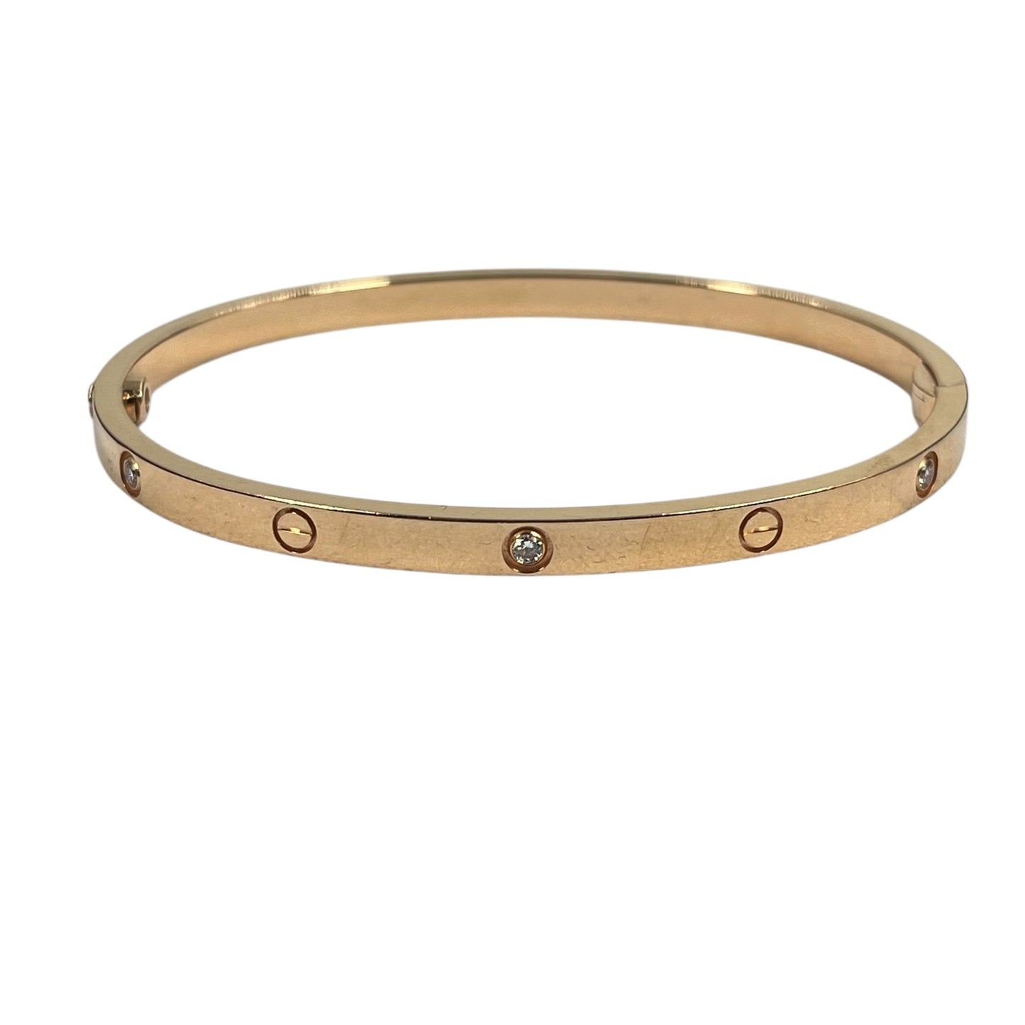 Cartier Half Diamond Love Bracelet