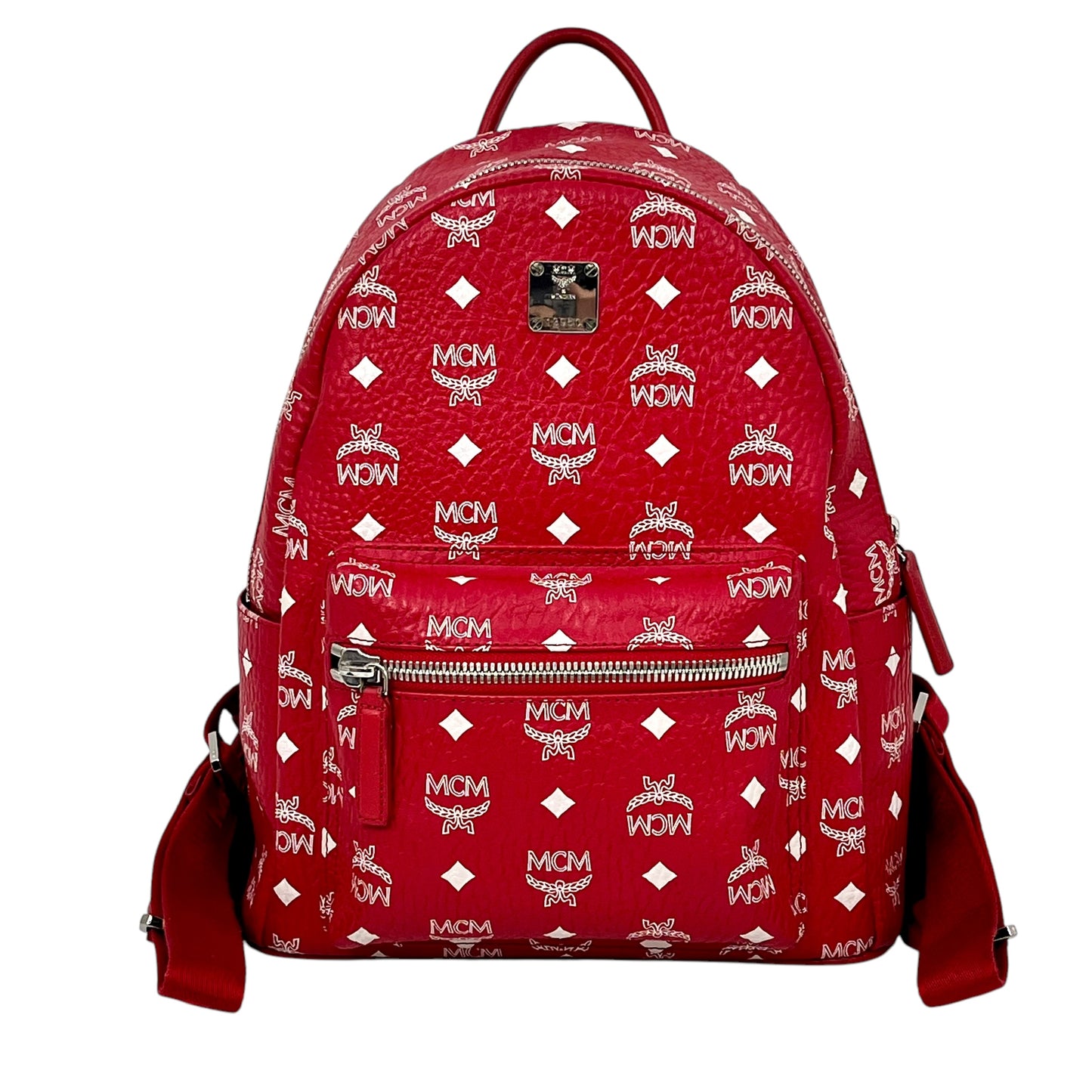 MCM Stark Visetos Backpack small size korean exclusive