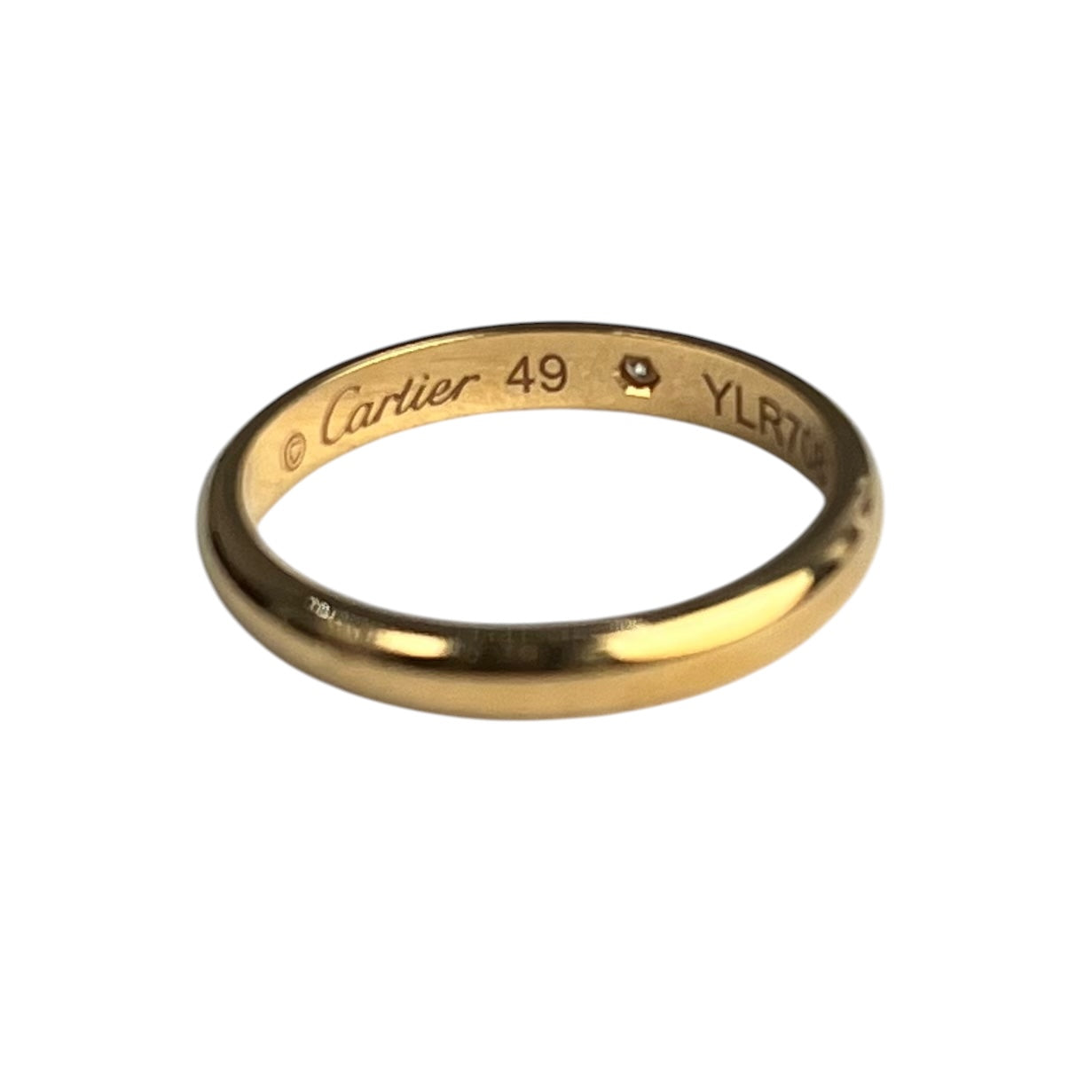 Cartier Wedding Ring 1P Diamond