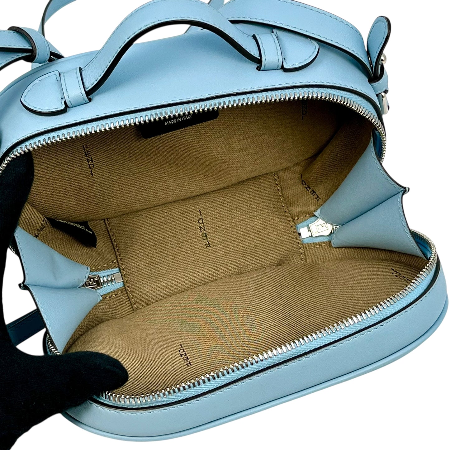 FENDI O'Lock Camera Case Shoulder Bag - Blue