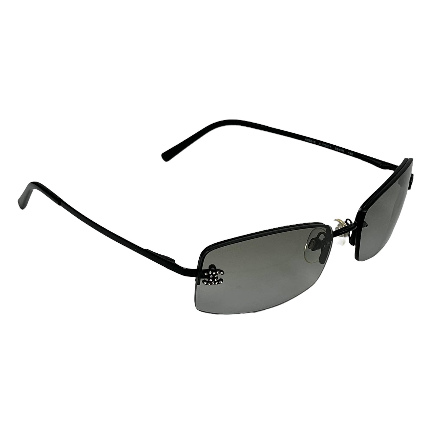 CHANEL CC Rhinestone Sunglasses