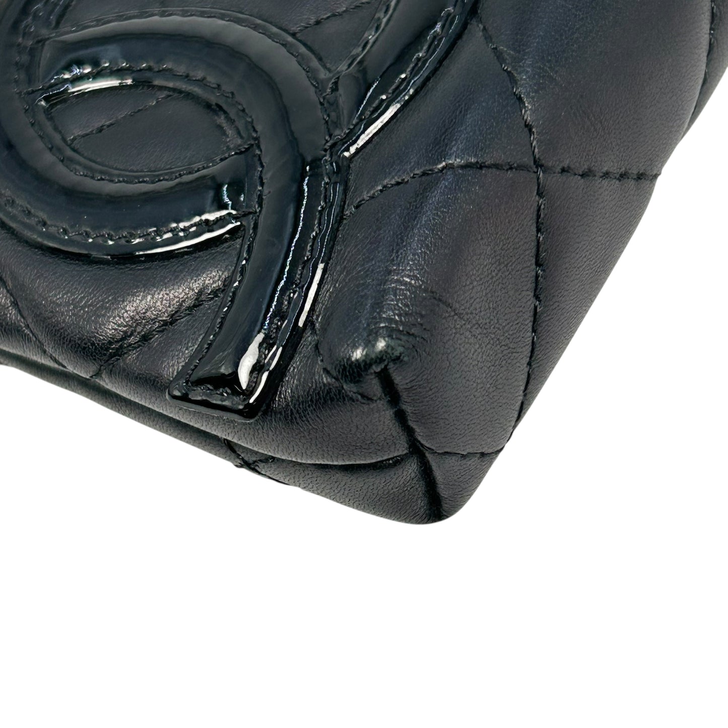 CHANEL Cambon Line Coco Mark Coin Purse