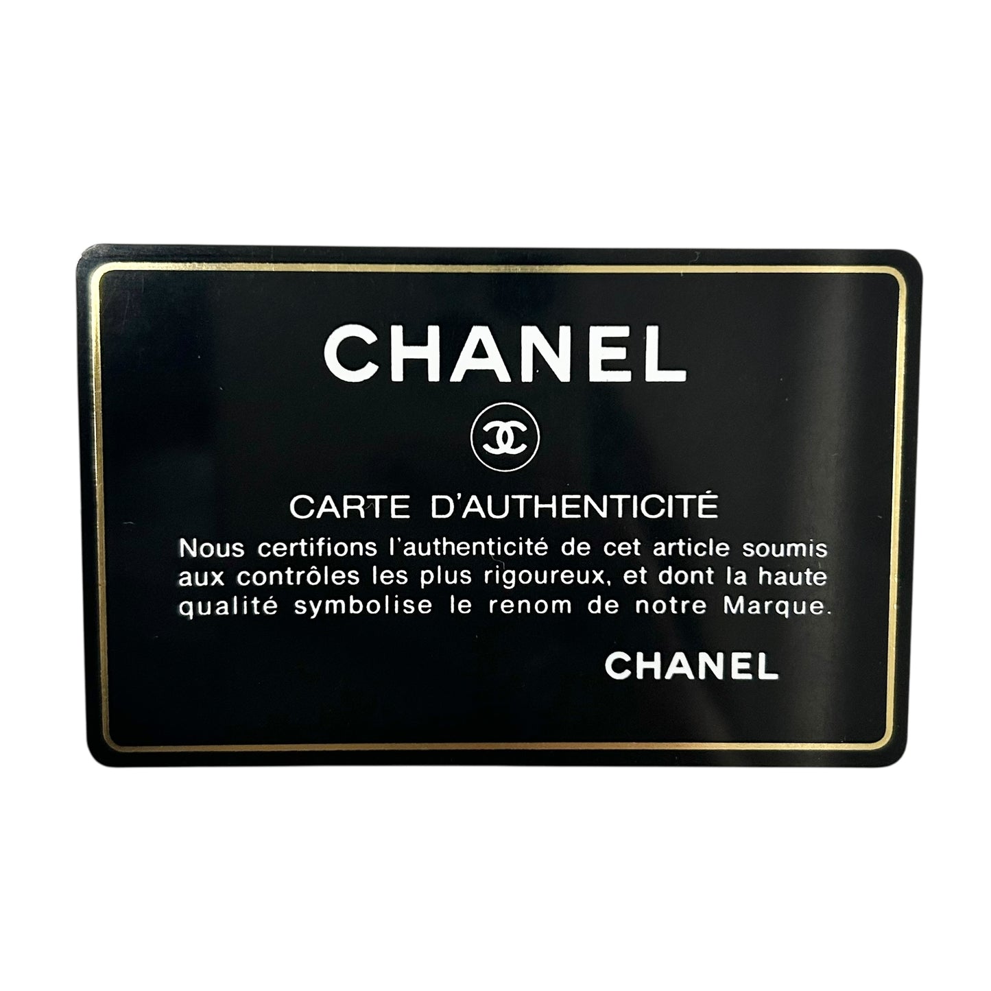 CHANEL V-Stich Lambskin Card Case Compact Wallet - Black