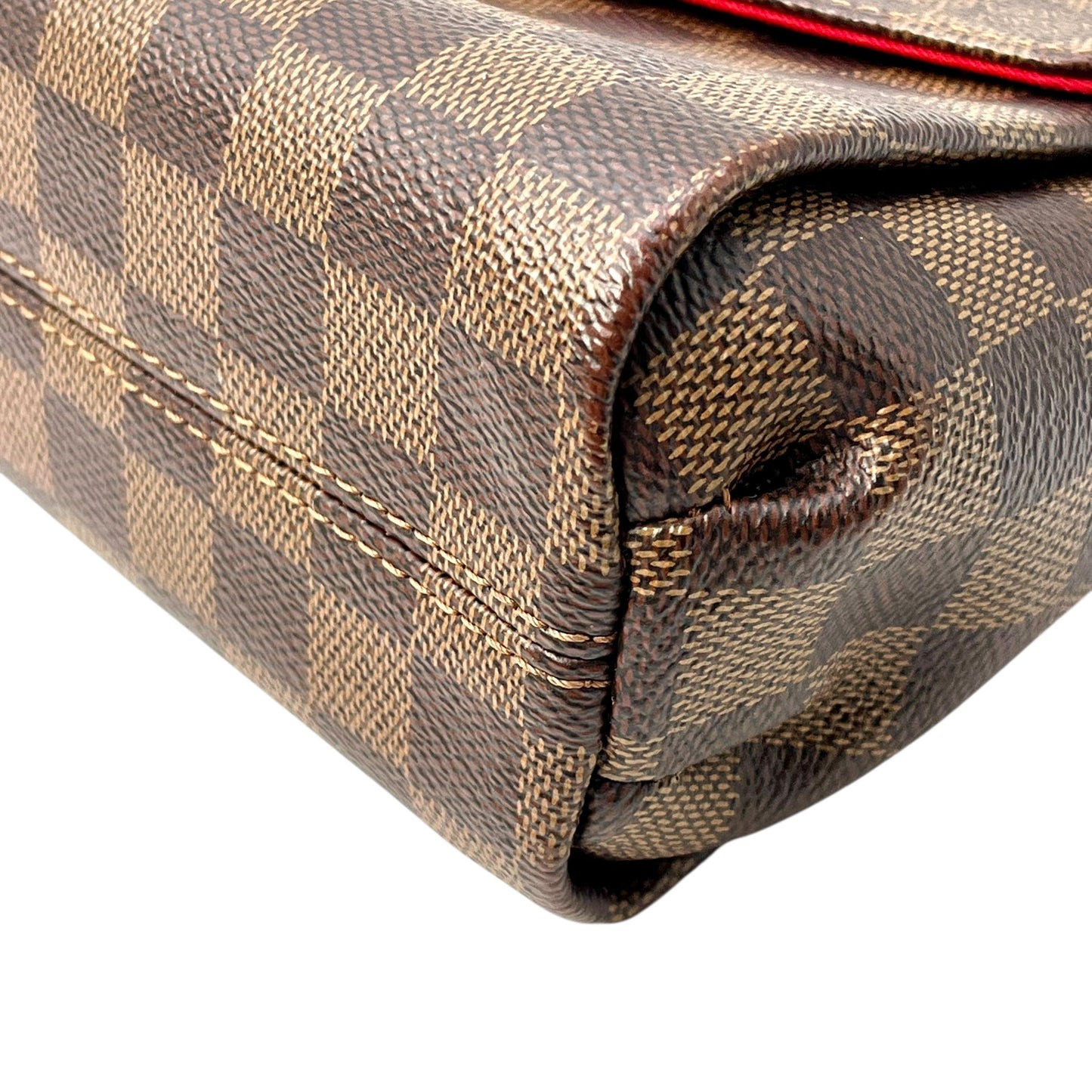 Louis Vuitton Monogram Croisette PM 2way Hand Bag - Brown