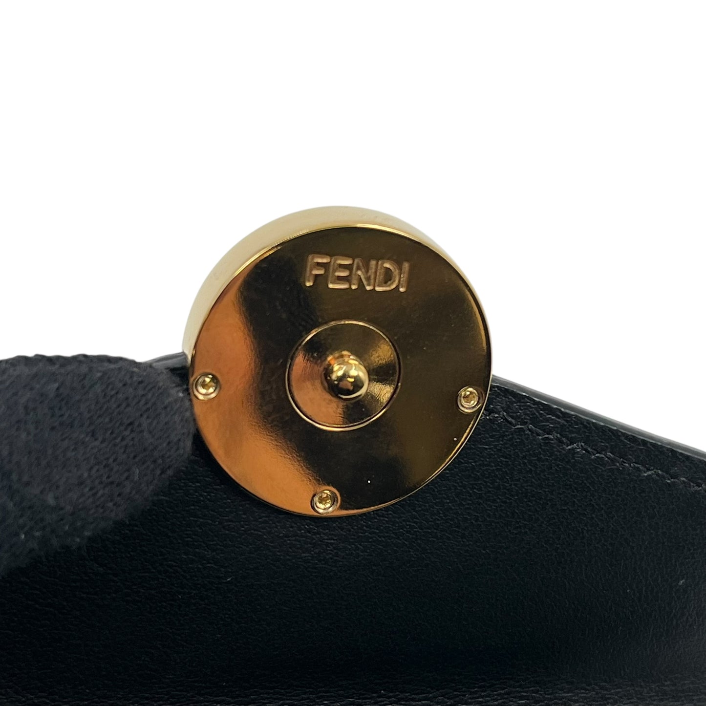FENDI F Is Fendi Compact Wallet - Black