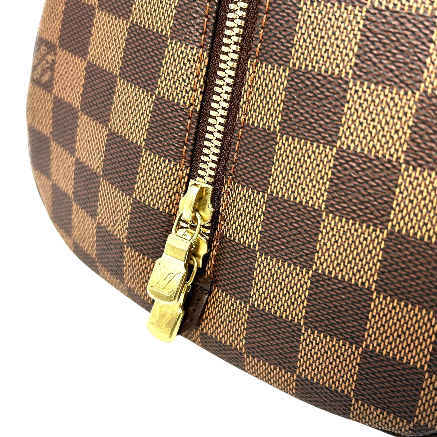 Louis Vuitton Damier Robera MM Hand Bag - Brown