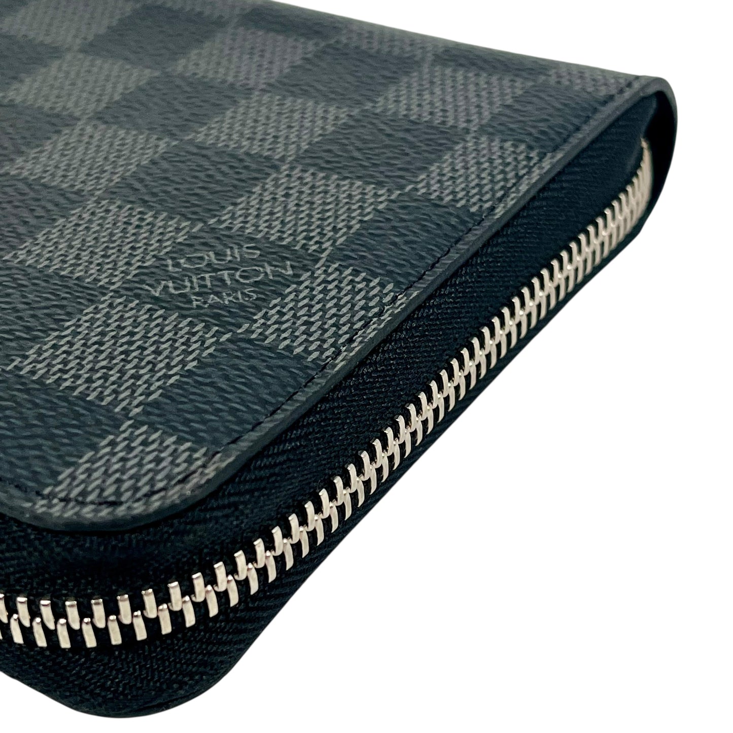 Louis Vuitton Damier Gra Phite Zippy Organizer Long Wallet - Black - CA0148