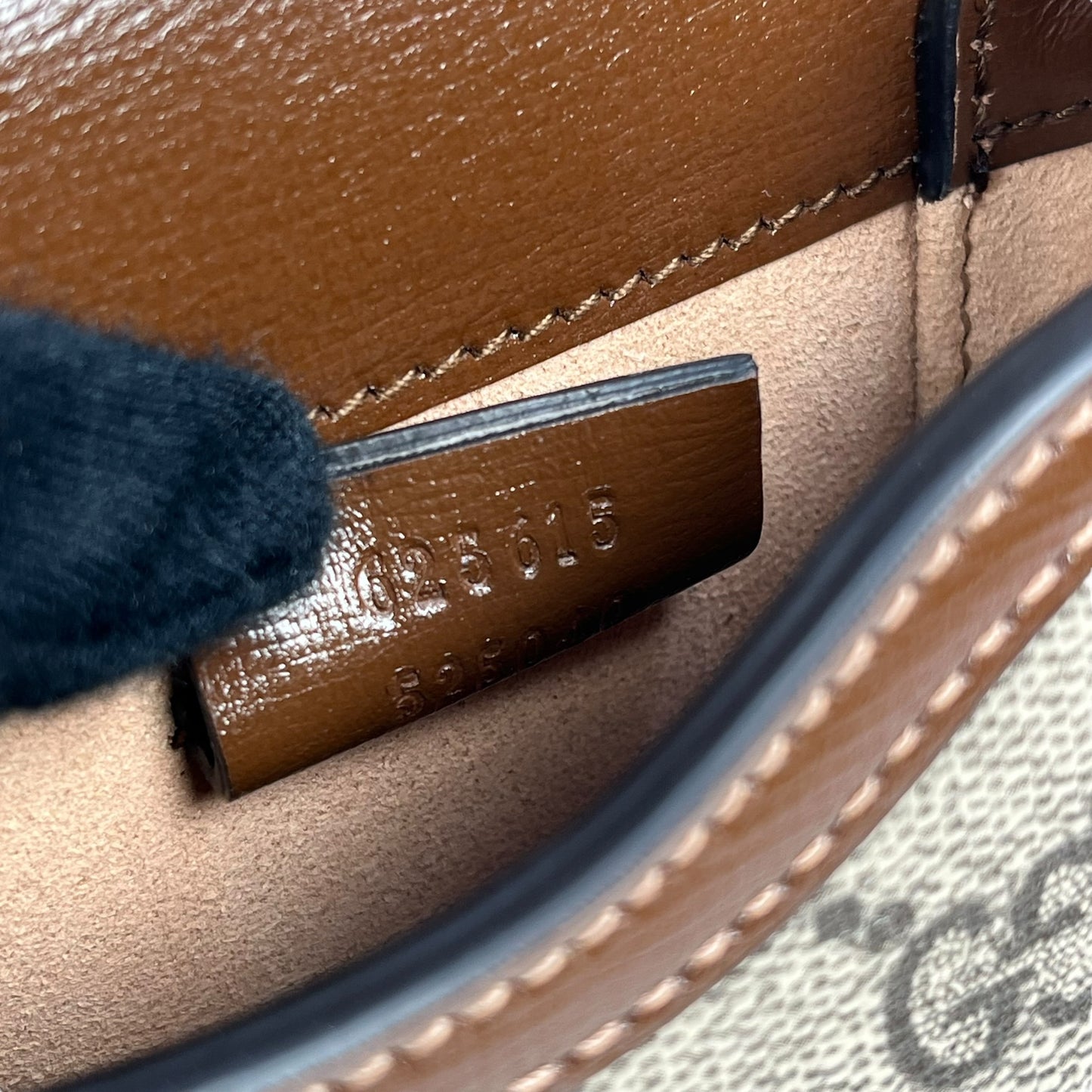 GUCCI GG Supreme Horsebit 1955 Mini Shoulder Bag