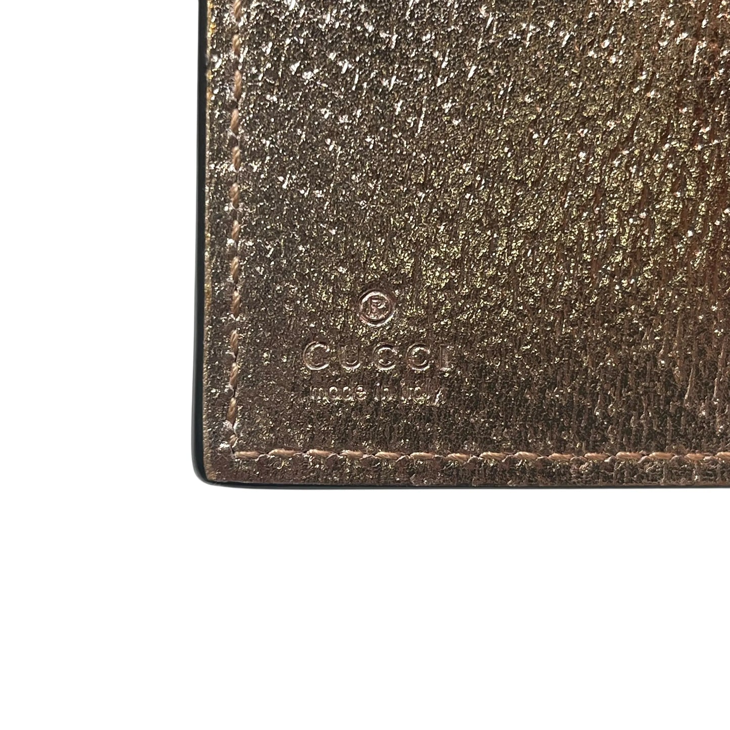 GUCCI Dionysus Compact Wallet - Pink Gold