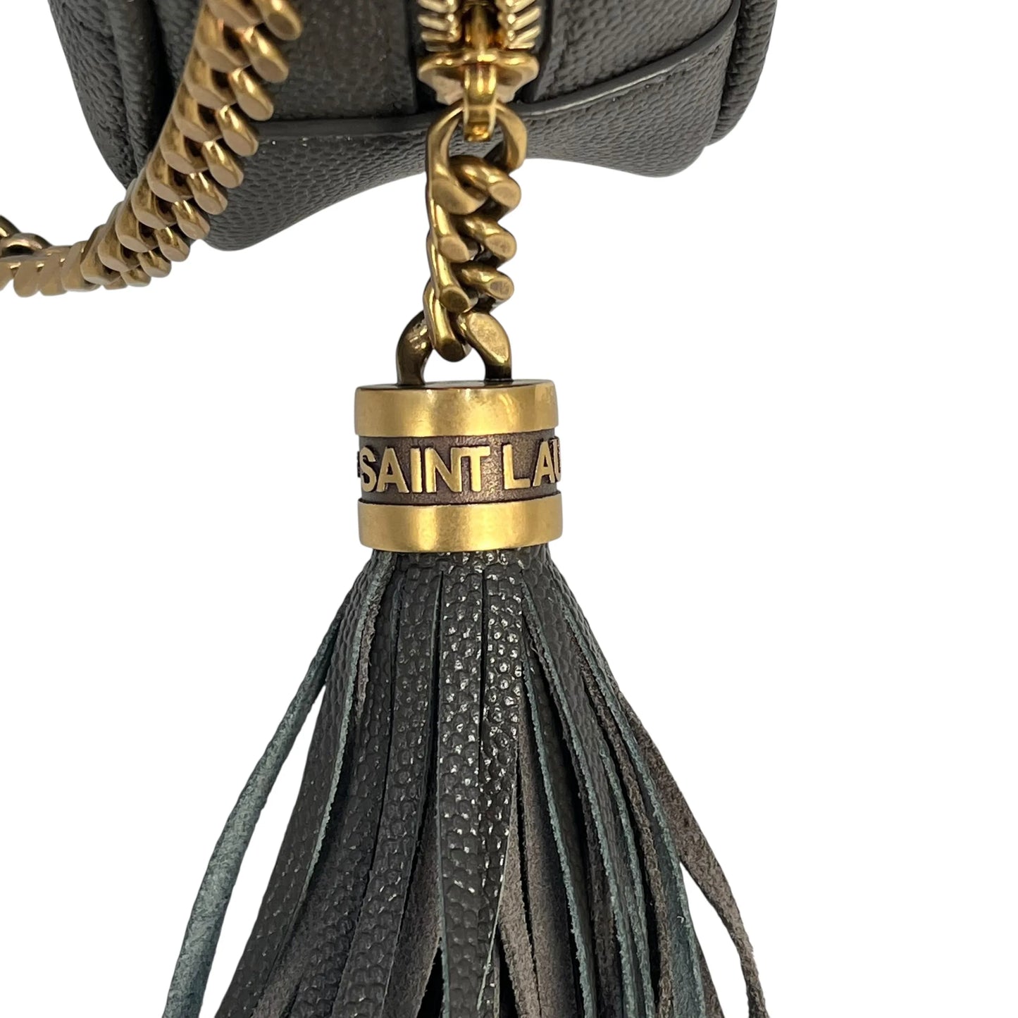 Saint Laurent Lou Mini Shoulder Bag - Darkgray