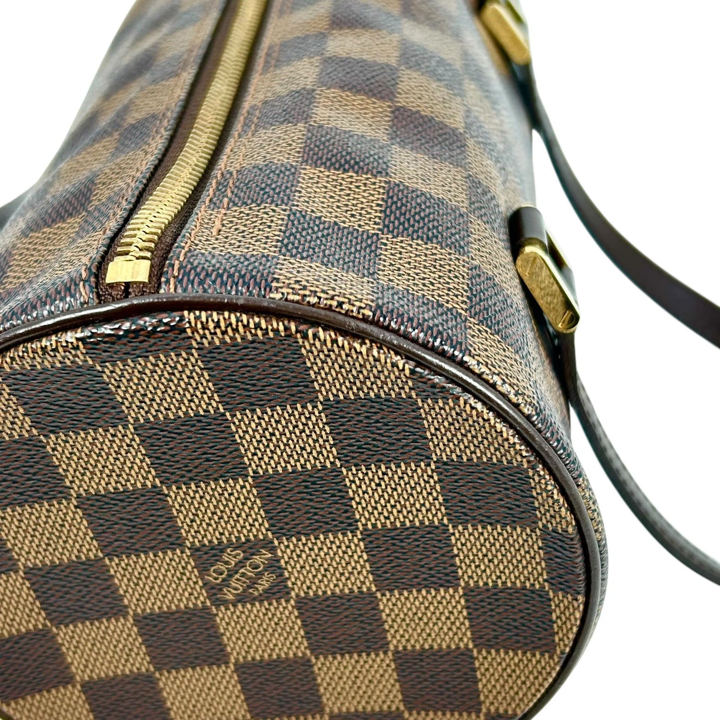 Louis Vuitton Damier Papillon Boston Hand Bag - Brown