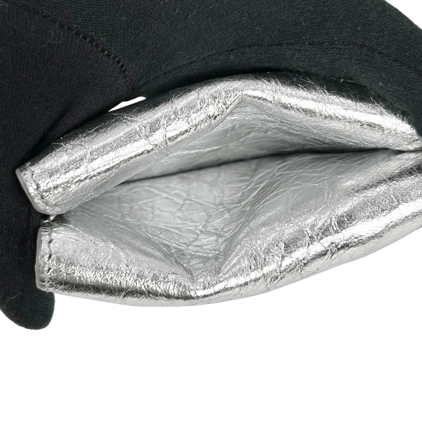 BALENCIAGA Papier Miini Compact Wallet - Silver