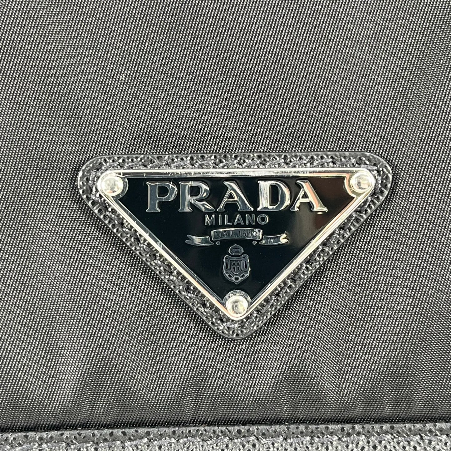 PRADA Re-Nylon Shoulder Bag with Pouch - Black