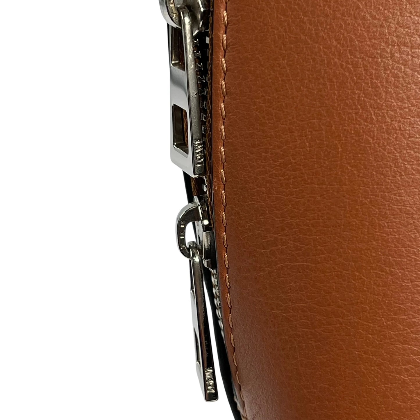LOEWE Box Shoulder Bag Calfskin - Brown