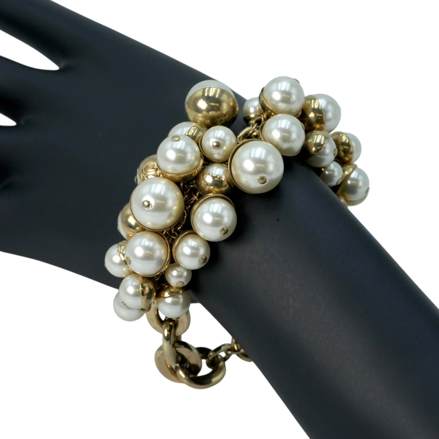 Dior Pearl Charm Bracelet - Gold Plated