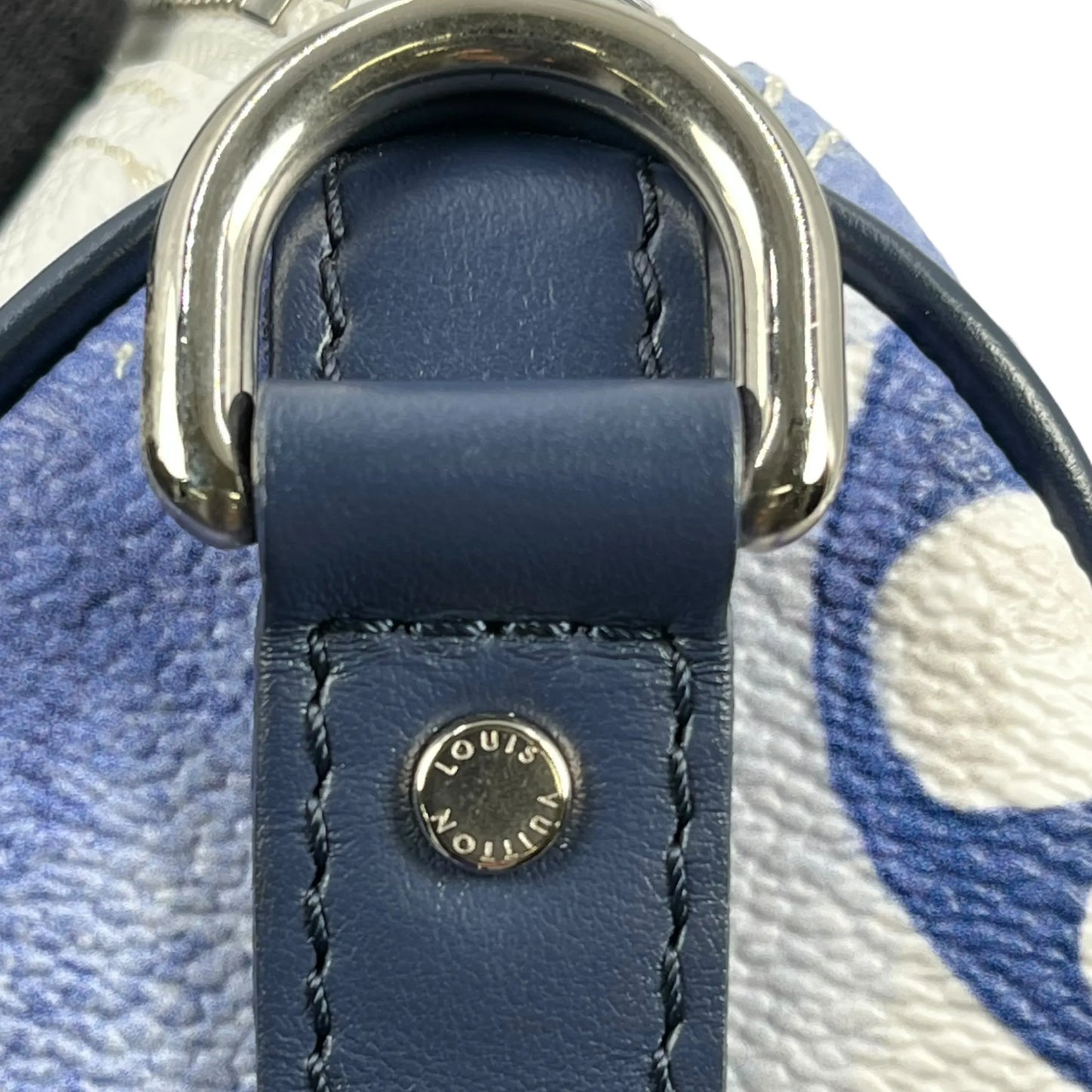Louis Vuitton Monogram Watercolor Keepall XS Shoulder Bag Mini Bag - White × Blue