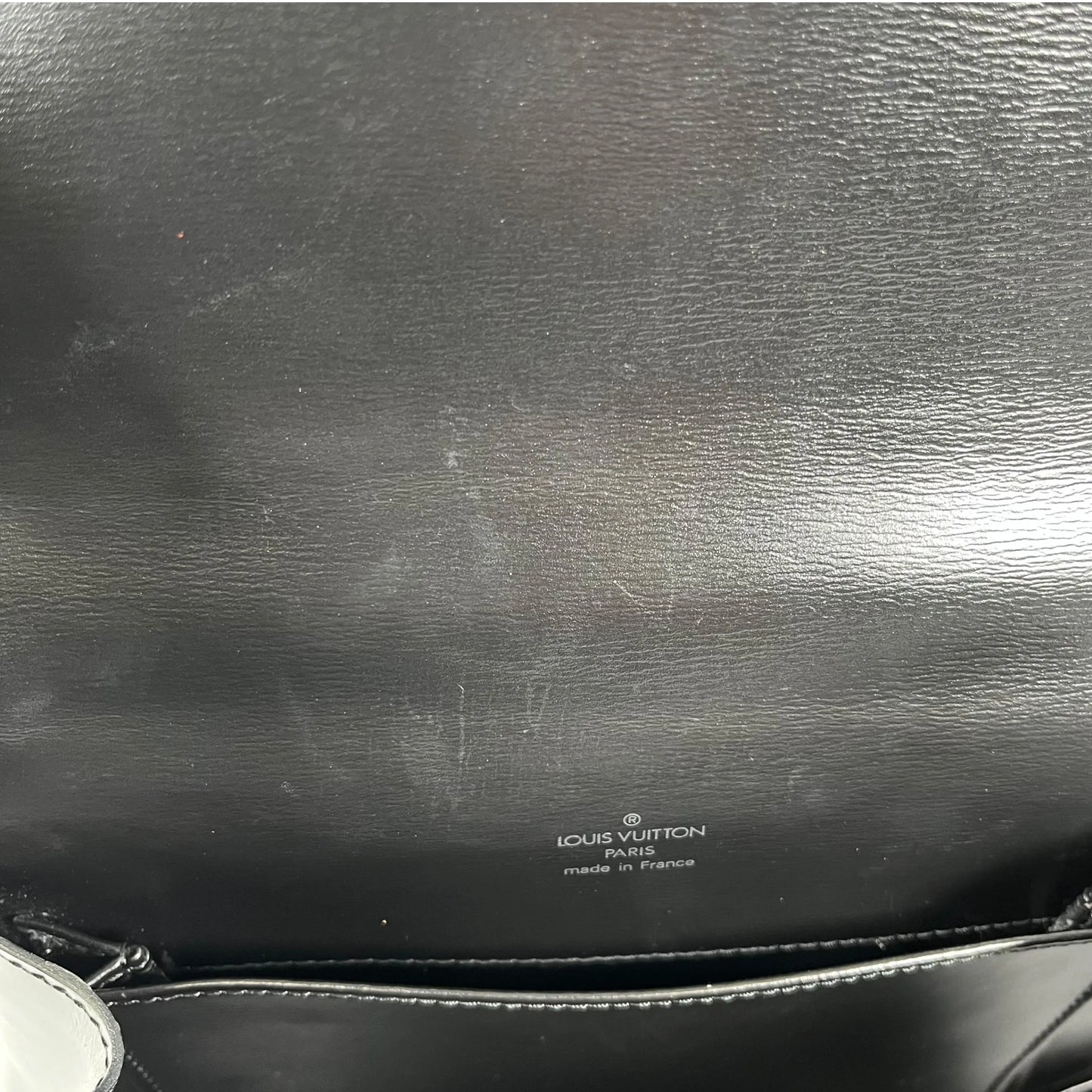 Louis Vuitton Tlisitt Epi Leather Shoulder Bag - Black