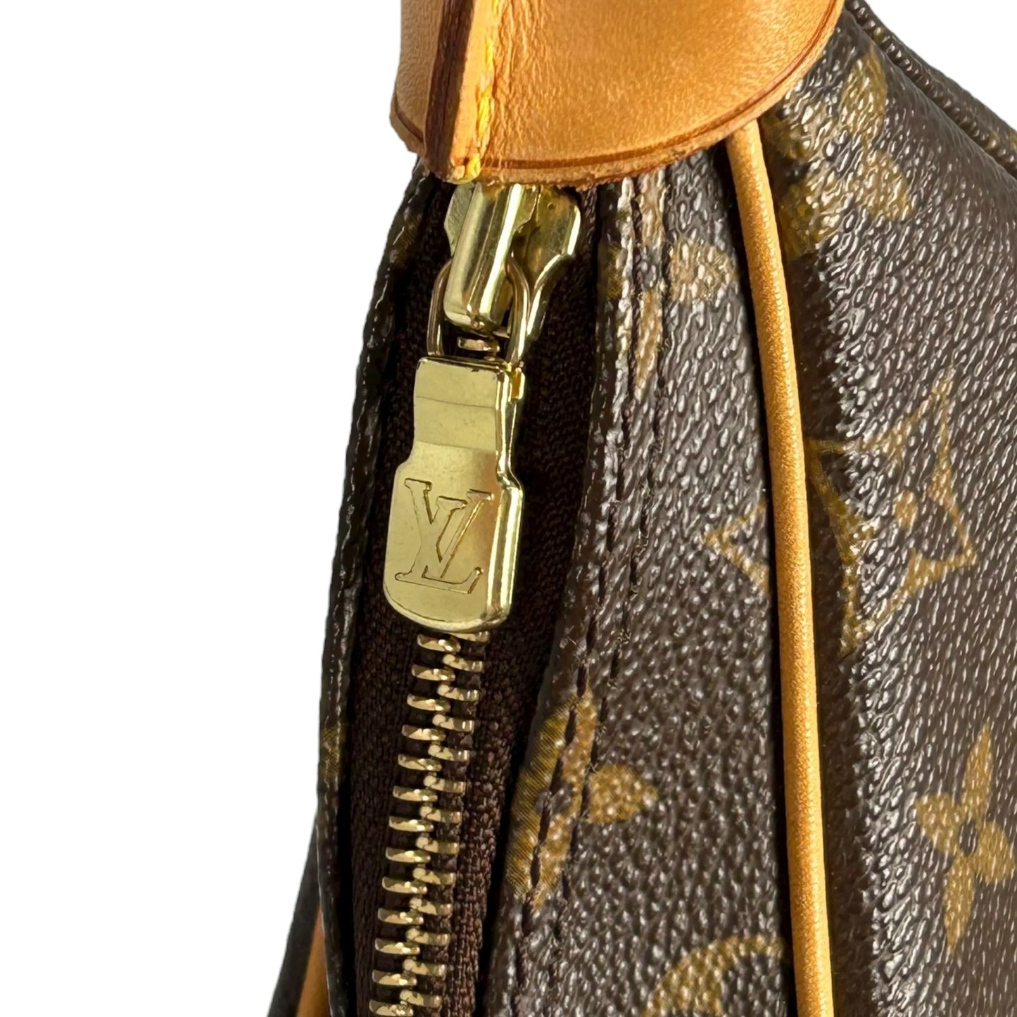 Louis Vuitton Boulogne PM Monogram Canvas Shoulder Bag - Brown