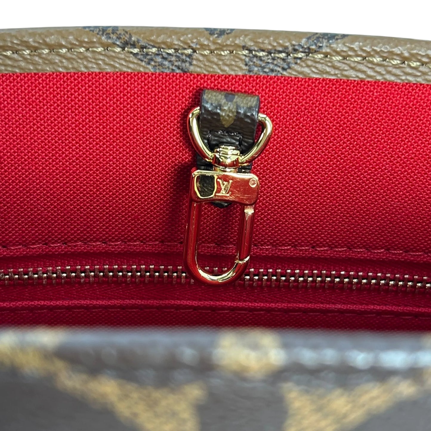 Louis Vuitton Giant Monogram Canvas On The Go PM Hand Bag Shoulder Bag - Brown