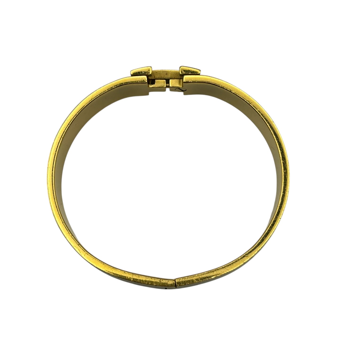 HERMES Clic H Enamel Bracelet PM GP