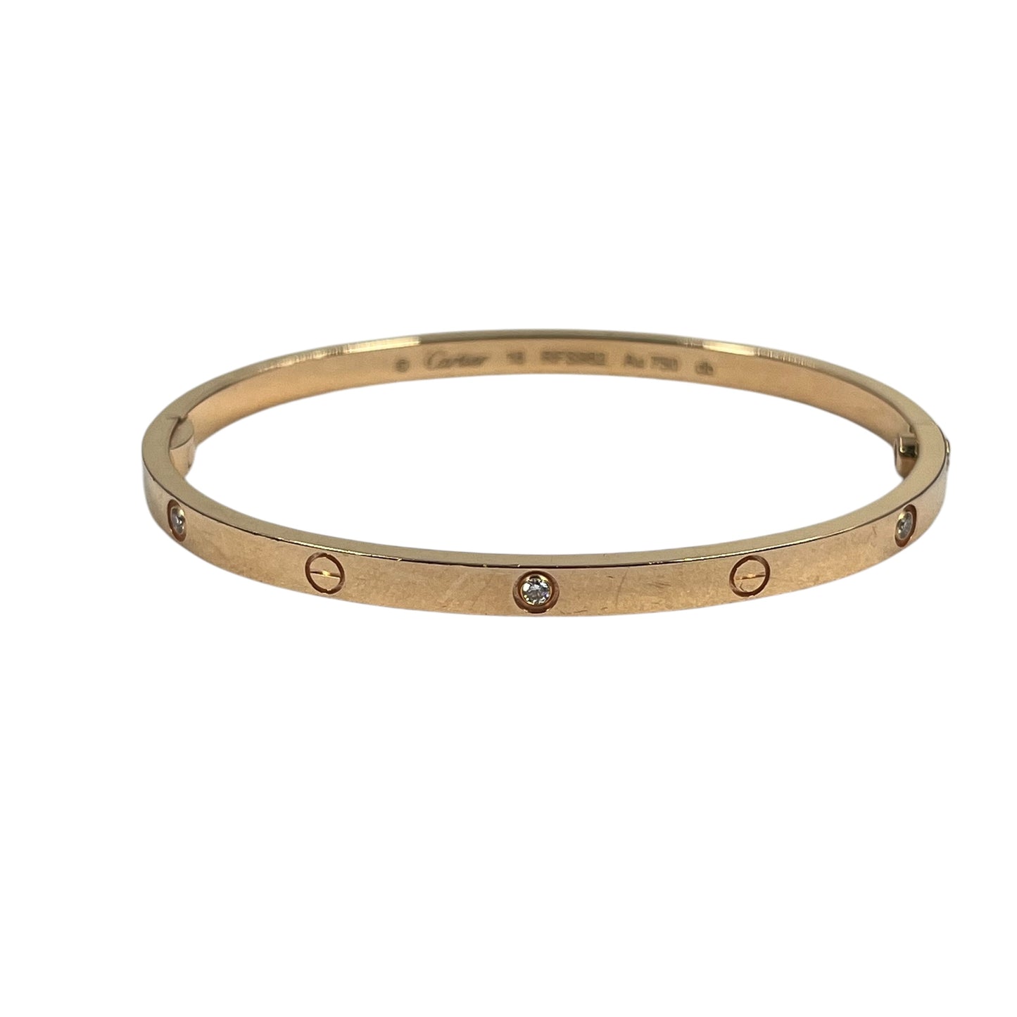 Cartier Half Diamond Love Bracelet