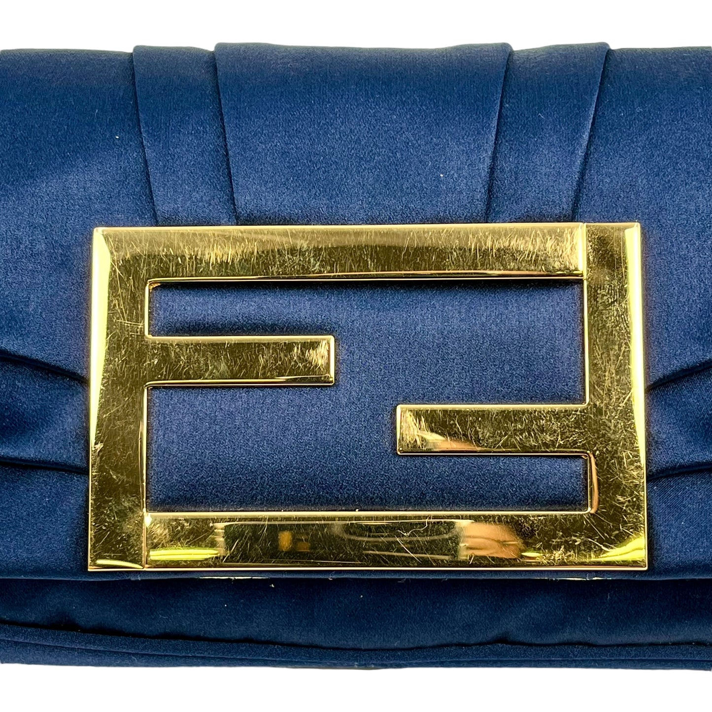 FENDI Covertible Baguette Shoulder Bag - Blue