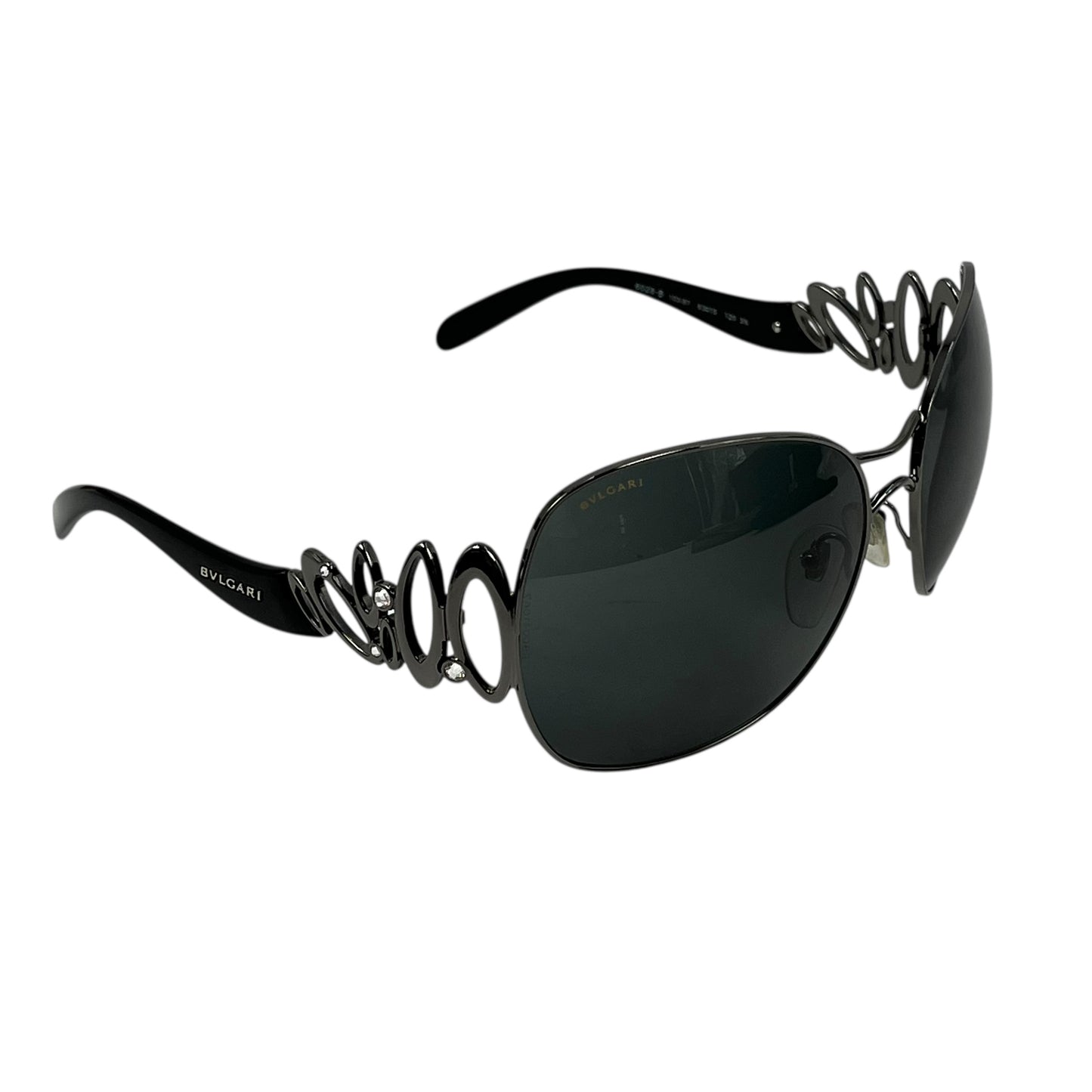 BVLGARI Rhinestone Sunglasses