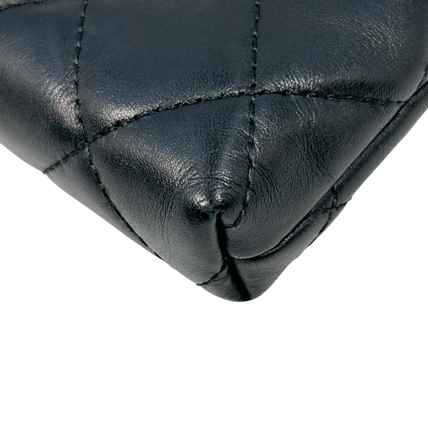 CHANEL Cambon Line Coco Mark Coin Purse