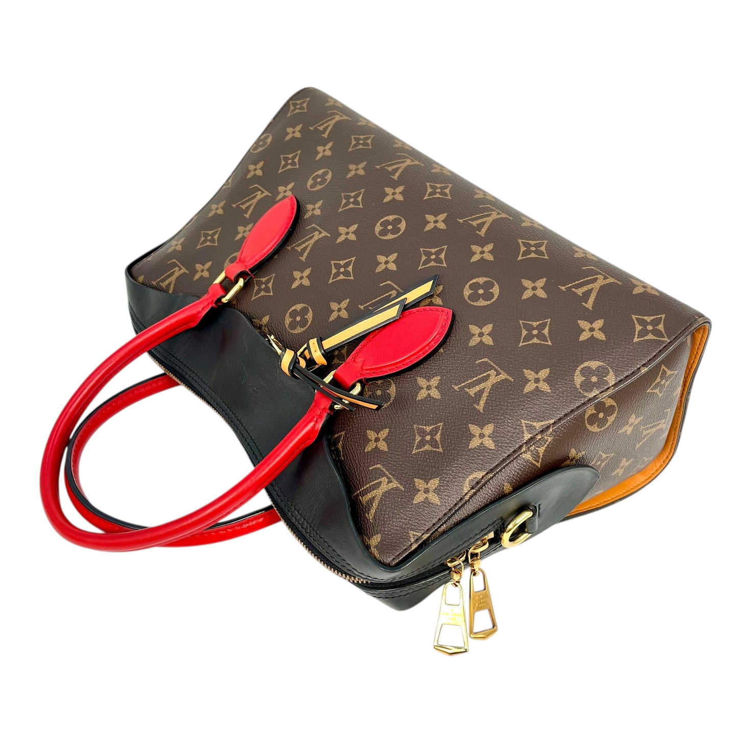 Louis Vuitton Monogram Tuileries Hand Bag - Brown