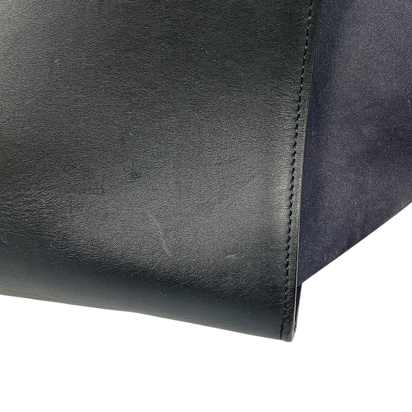CELINE Trapeze Hand Bag - Navy Blue
