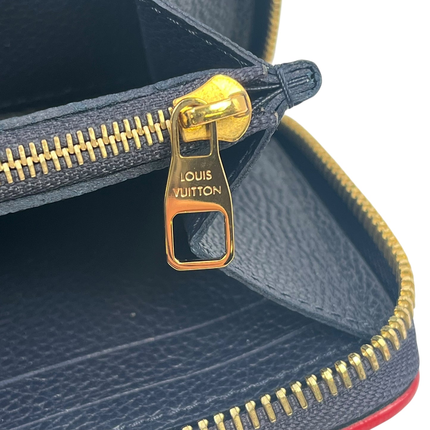 HOLD🔷Louis Vuitton Portefeuille Clemence Long Wallet - Navy