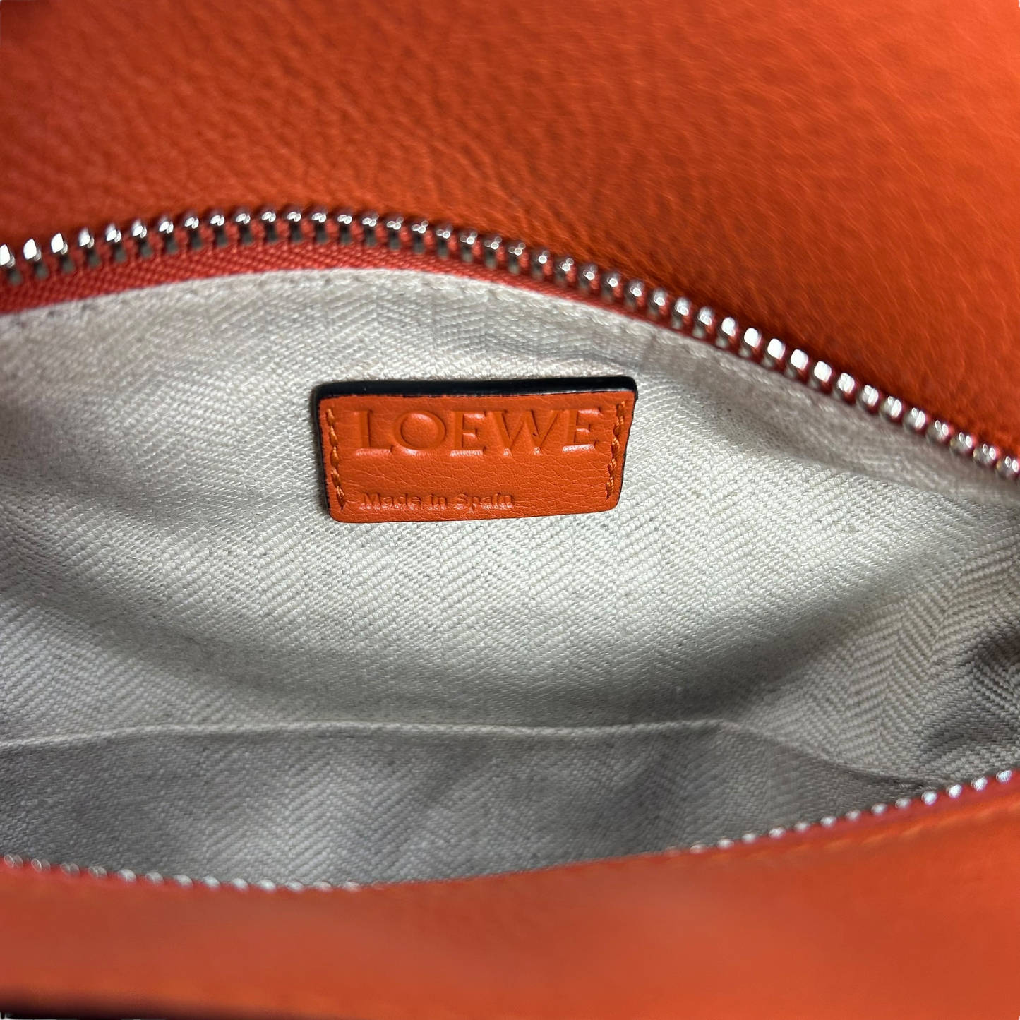 LOEWE Puzzle Bag Small Orange Hand Bag Shoulder Bag
