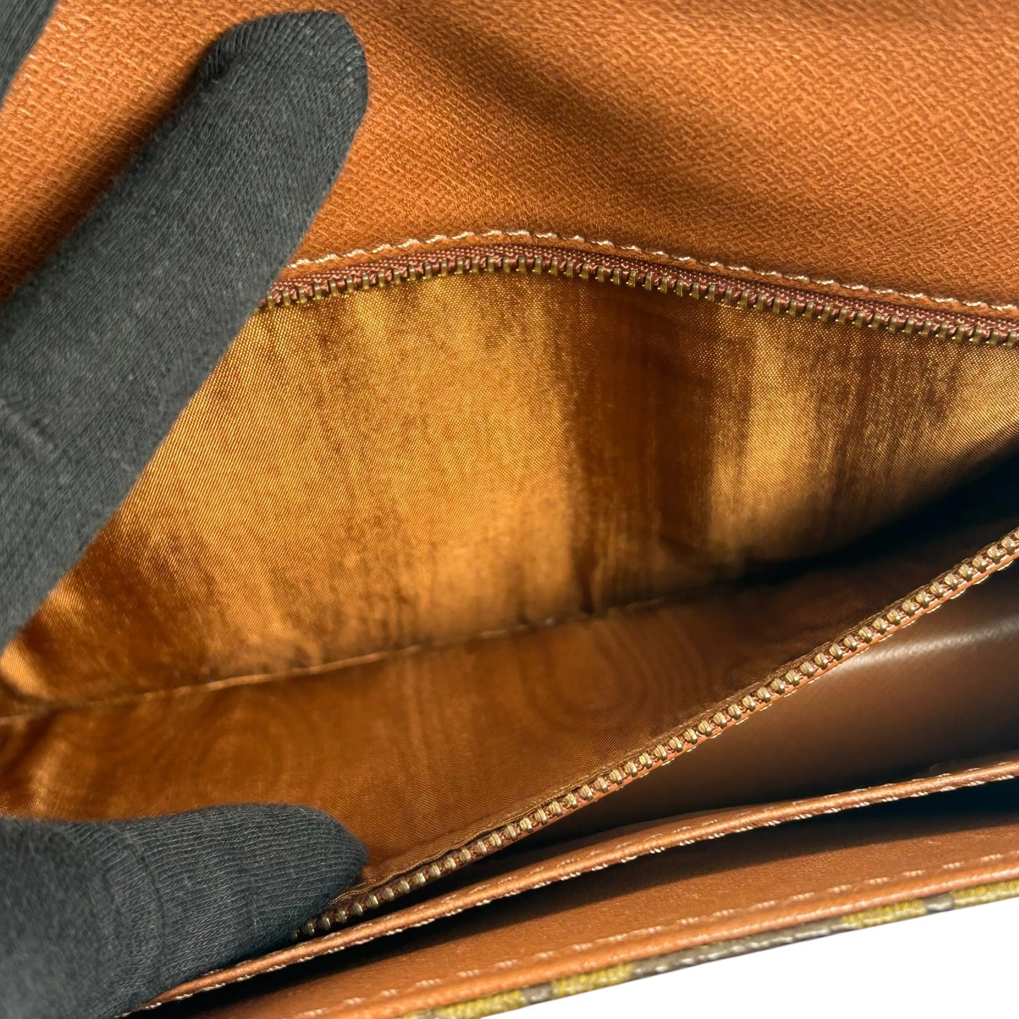 Louis Vuitton Monogram Pochette Dame Clutch Bag - Brown