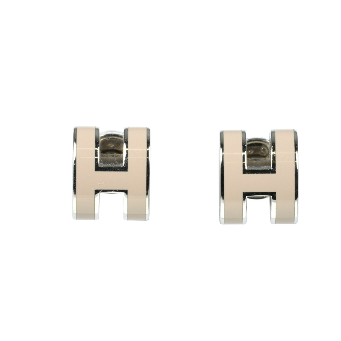 Hermès Mini Pop Hand Bag Earring - Beige