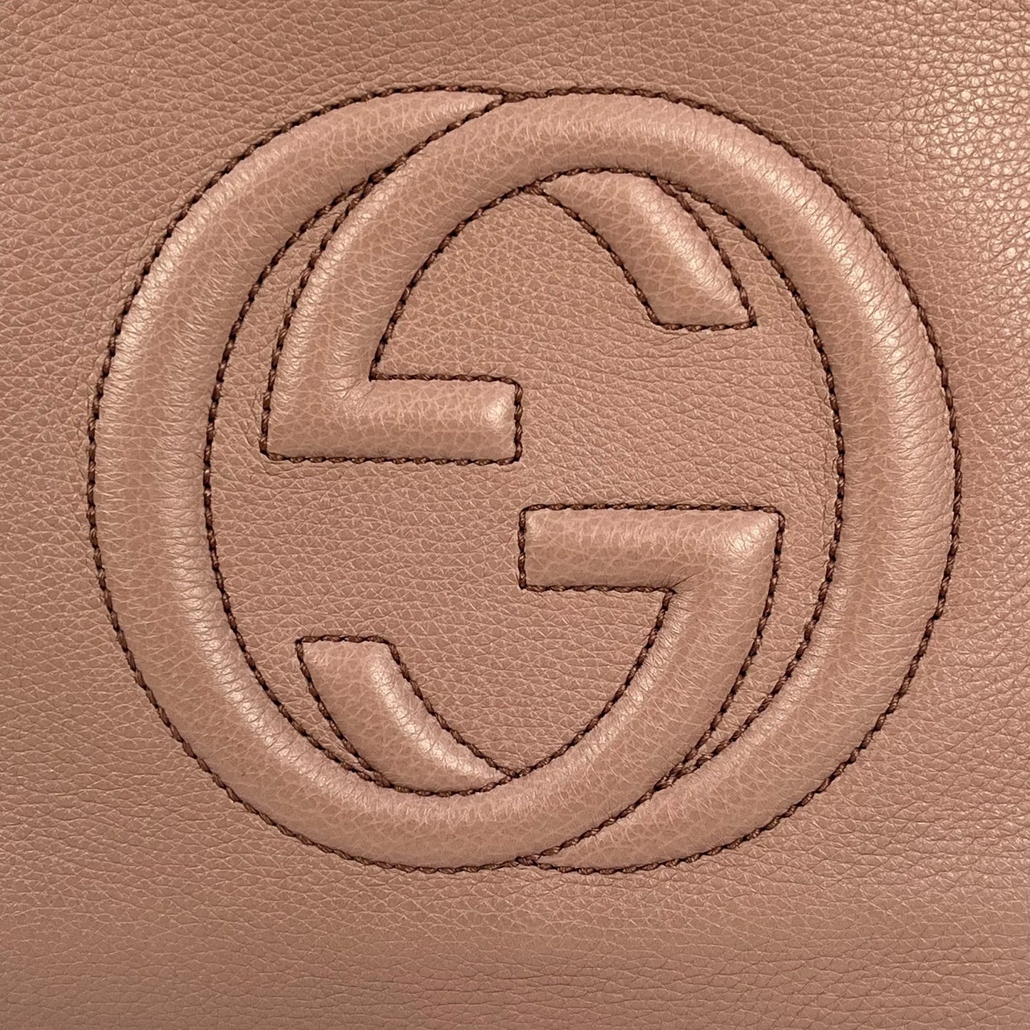 GUCCI Soho Interloking Tote Bag Shoulder Bag - Pink