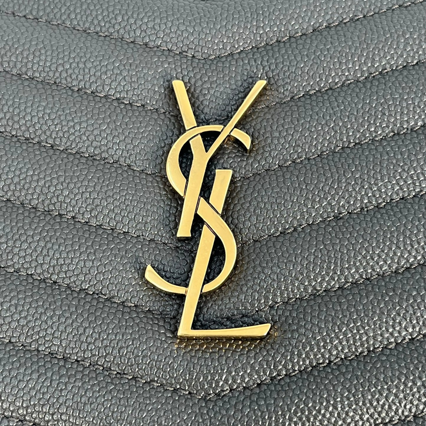 Saint Laurent Lou Mini Shoulder Bag - Darkgray
