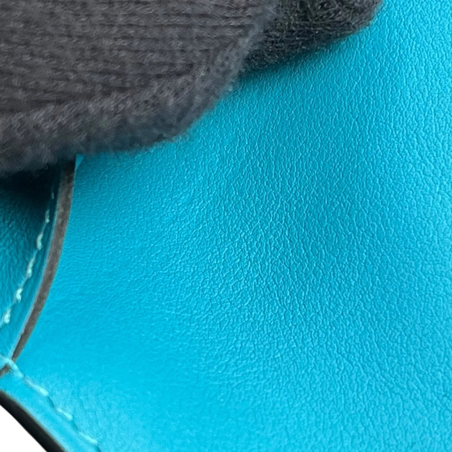 Hermes Dogon GM Bi-Fold Long Wallet - Turquoise