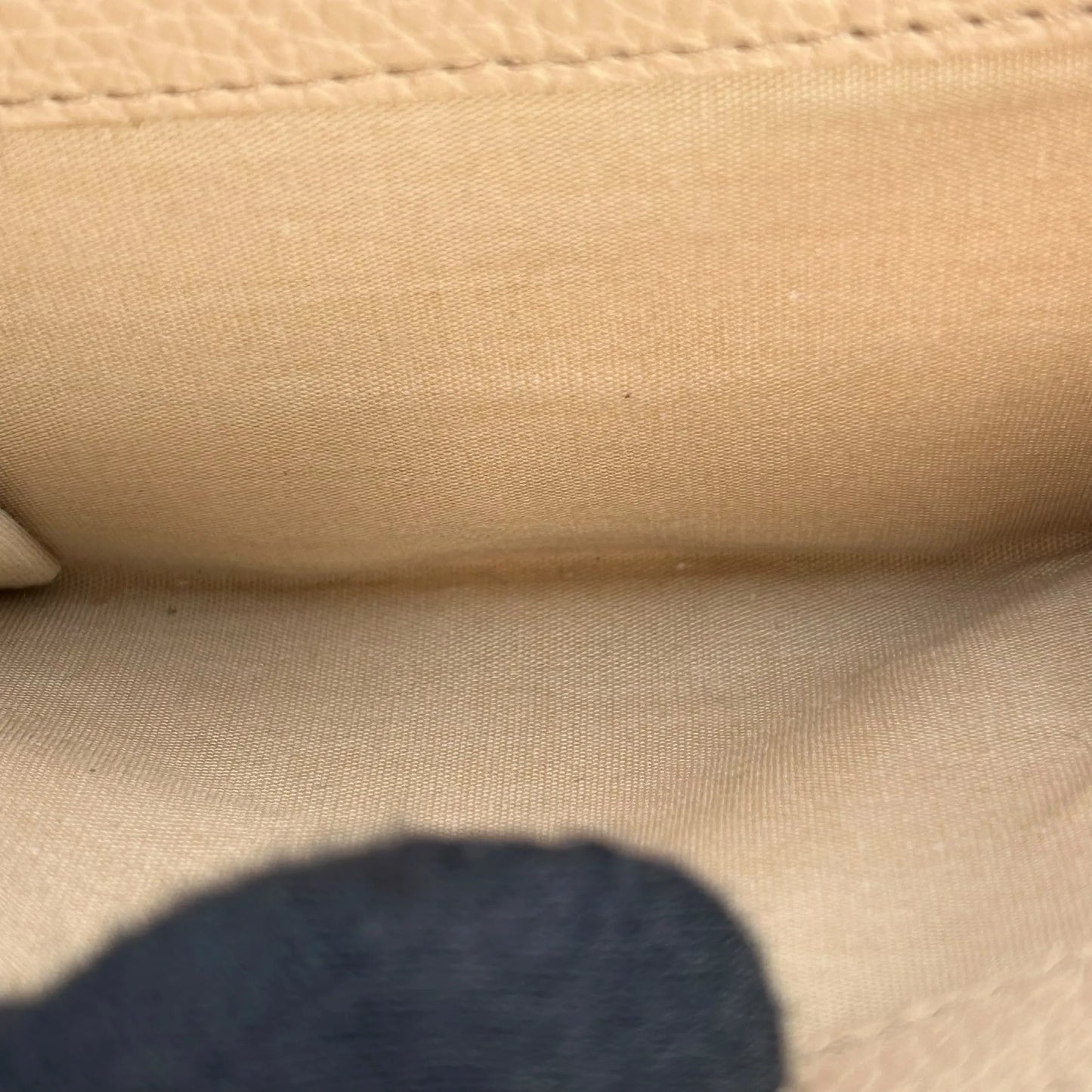 Chloé Alphabet Tri-Fold Compact Wallet - Beige