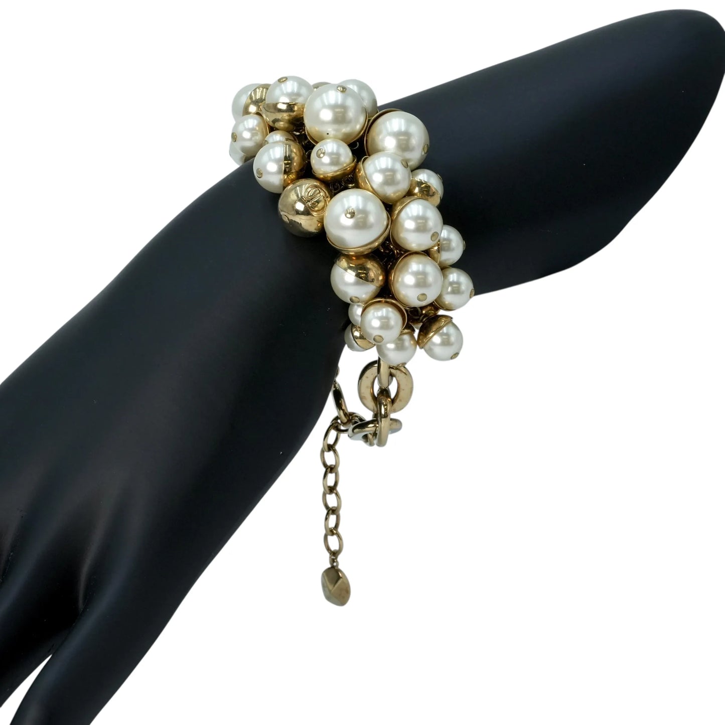 Dior Pearl Charm Bracelet - Gold Plated