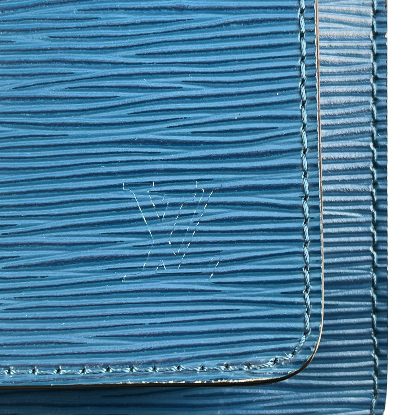 Louis Vuitton Epi Monceau BB Hand Bag - Blue