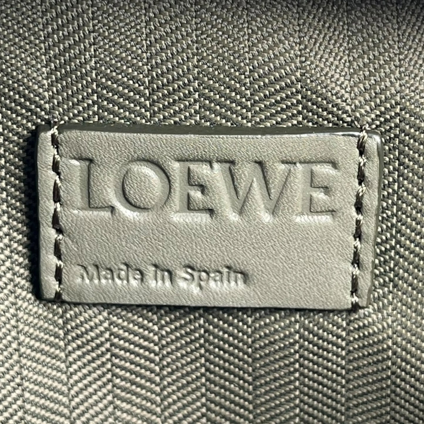 LOEWE Mini Camera Cross Body Bag Shoulder Bag - Khaki