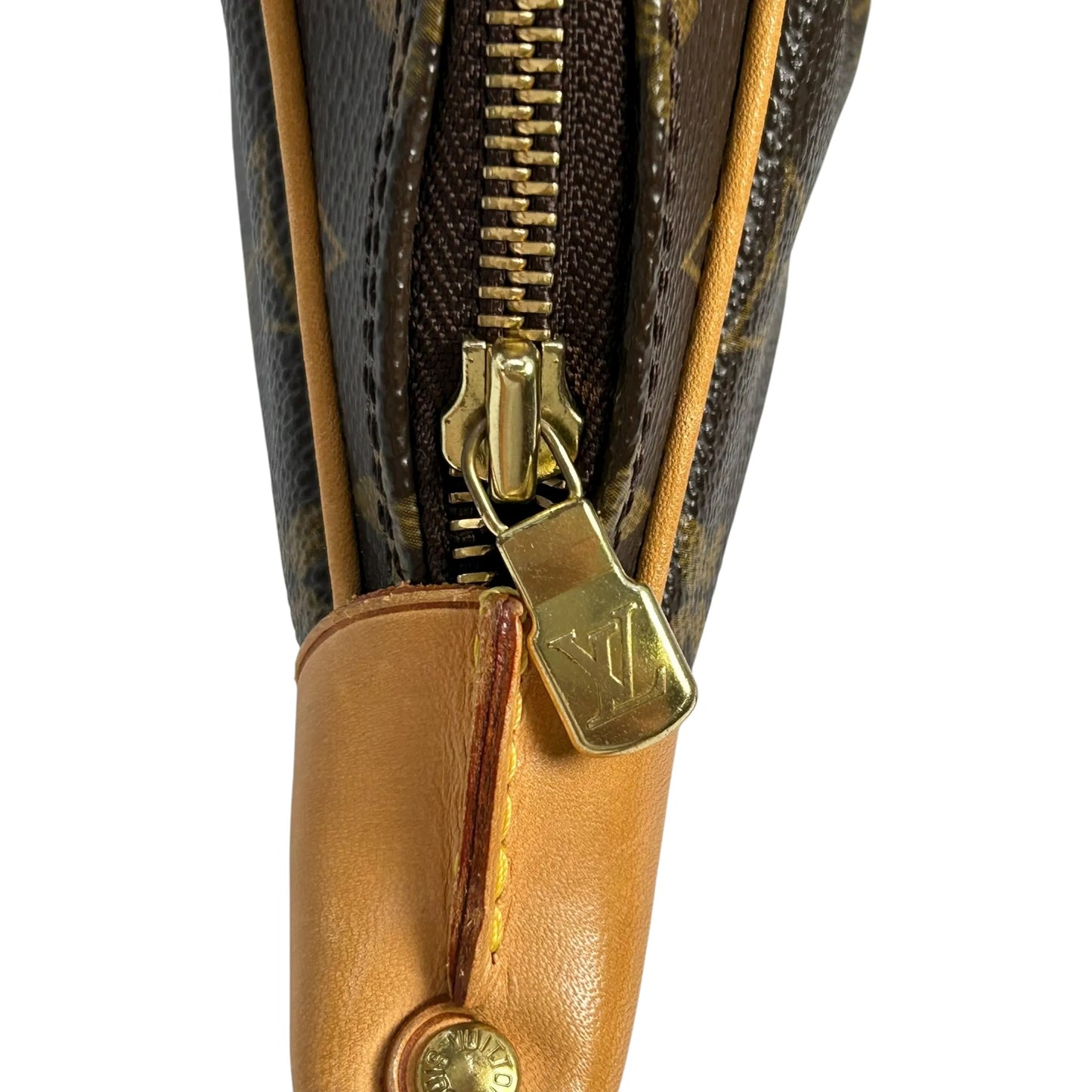 Louis Vuitton Boulogne PM Monogram Canvas Shoulder Bag - Brown