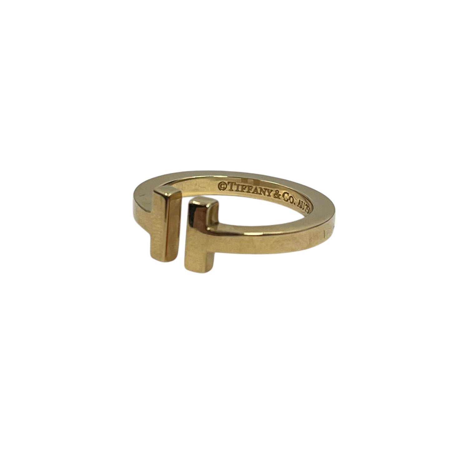 Tiffany & Co T-Square Ring Jewelry - 18KYG