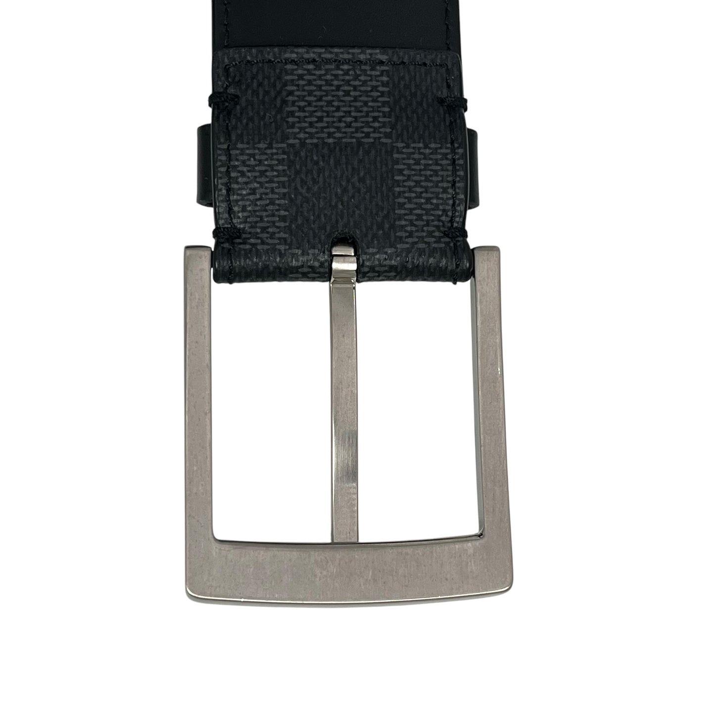 Louis Vuitton Initiales Damier Graphite Belt